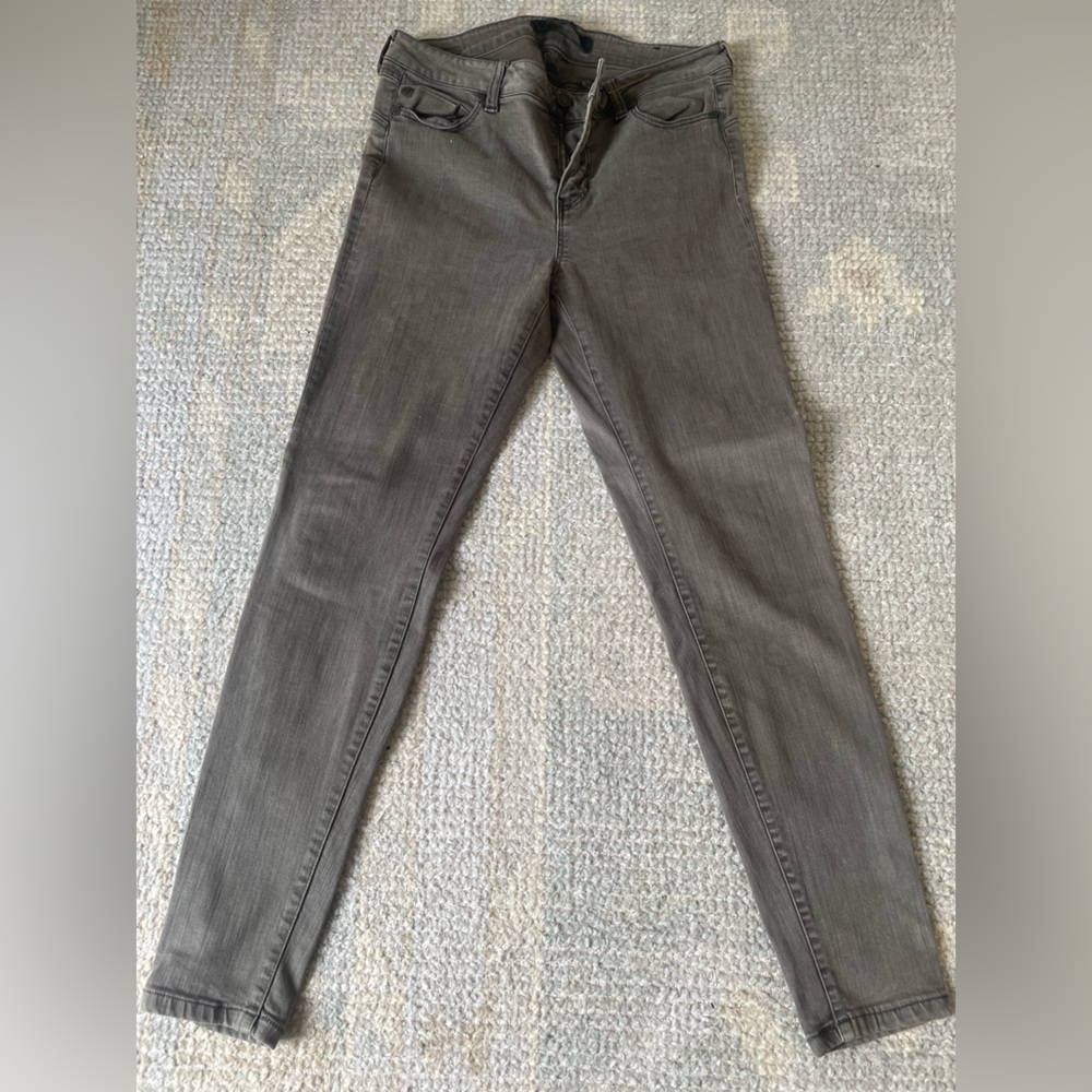 Green / Gray Skinny Jeans